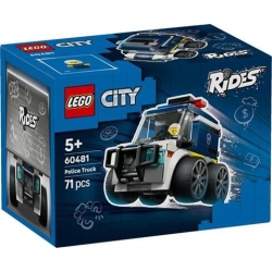 Klocki LEGO 60481 Pojazdy Ciężarówka Policyjna CITY